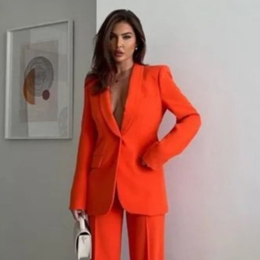 Zara Shawl Collar Blazer